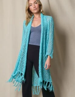 Handwoven Riva Knit Duster -Sivana Spirit Shop SIVANA032120245515 W