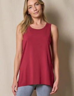 Bamboo / Organic Cotton Boxy Tank -Sivana Spirit Shop SIVANA032120245585