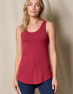 Bamboo / Organic Cotton Hi-Low Tank -Sivana Spirit Shop SIVANA032120245912