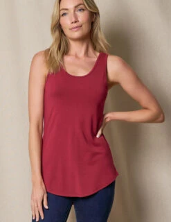 Bamboo / Organic Cotton Hi-Low Tank -Sivana Spirit Shop SIVANA032120245915