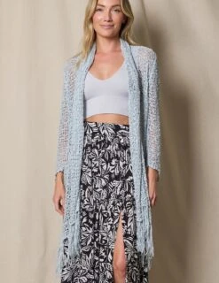 Handwoven Riva Knit Duster -Sivana Spirit Shop SIVANA032120245962 W