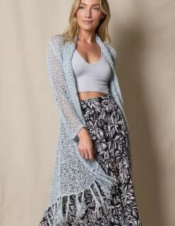 Handwoven Riva Knit Duster -Sivana Spirit Shop SIVANA032120245968 W