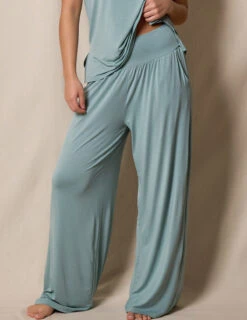 Bamboo Palazzo Lounge Pants - Mineral -Sivana Spirit Shop SIVANA0328202463731 B 500871e5 97c8 4924 83ca 56e50128886b