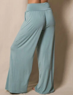 Bamboo Palazzo Lounge Pants - Mineral -Sivana Spirit Shop SIVANA032820246396 8afd36e7 3efd 4dc0 8ea5 fbfd0b348c92