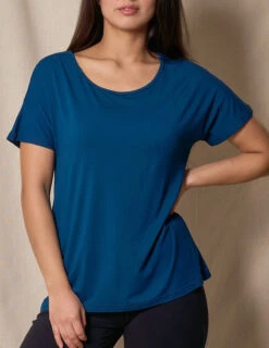 Bamboo Dolman Pajama Tee - Atlantic Blue -Sivana Spirit Shop SIVANA032820246537 1 677e9a3c db7d 4e96 8eea 81deb955cb5d