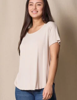 Bamboo Dolman Tee - Sandshell -Sivana Spirit Shop SIVANA032820246742 bf487790 c30b 4ff2 b714 20da120c025a