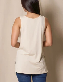 Bamboo / Organic Cotton Boxy Tank -Sivana Spirit Shop SIVANA032820246767