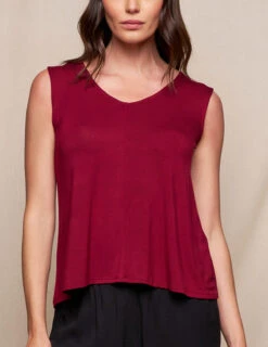 Bamboo Flowy V-Neck Tank -Sivana Spirit Shop SIVANA0415252883 T