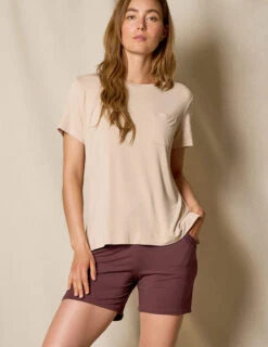 Bamboo Sleep Shorts - Chocolate -Sivana Spirit Shop SIVANA052320248295