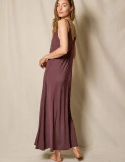 Bamboo Maxi Sleep Dress - Chocolate - XL Only -Sivana Spirit Shop SIVANA052320248384