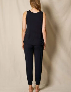 Bamboo Sleep Joggers - Black -Sivana Spirit Shop SIVANA052320248464 F