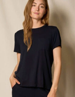 Bamboo Pocket Sleep Tee - Black -Sivana Spirit Shop SIVANA052320248484 2e7897be 667b 46ce 9ad4 0af7e8c9b1a3