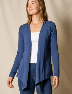Bamboo Open Front Jacket - Navy -Sivana Spirit Shop SIVANA052320248812 fc38da39 f91a 44b6 a706 4f7907e28a02