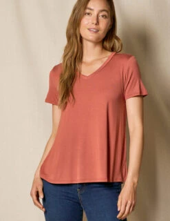 Bamboo V-Neck Tee -Sivana Spirit Shop SIVANA052320248840