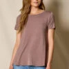 Bamboo Relaxed Tee - Mocha