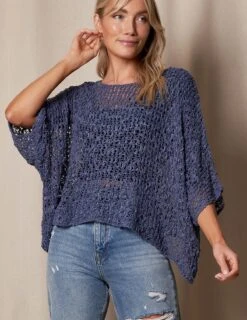 Handwoven Riva Knit Crop Poncho 25 Handwoven Riva Knit Crop Poncho -Sivana Spirit Shop SIVANA08 24 2023 4504