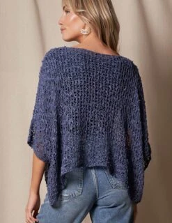 Handwoven Riva Knit Crop Poncho 26 Handwoven Riva Knit Crop Poncho -Sivana Spirit Shop SIVANA08 24 2023 4509