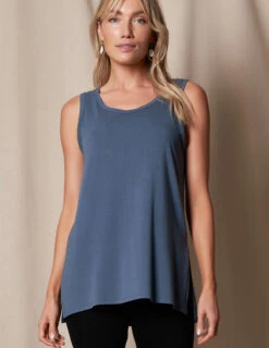 Bamboo / Organic Cotton Boxy Tank -Sivana Spirit Shop SIVANA08 24 2023 4582 1