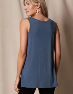 Bamboo / Organic Cotton Boxy Tank -Sivana Spirit Shop SIVANA08 24 2023 4590 1