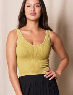 Control Fit Vintage Crop Tank -Sivana Spirit Shop SIVANA09 076397