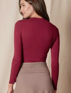 Bamboo Wrap Top -Sivana Spirit Shop SIVANA101120249626 final 4198e8be 4eb1 42f7 8b15 6a81f84fff1a