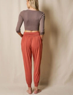 Foldover Waist Bamboo Joggers -Sivana Spirit Shop SIVANA1031 1107 final