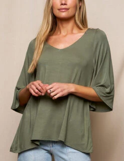 Bamboo Flare Top -Sivana Spirit Shop SIVANA3570
