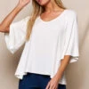 Bamboo Flare Top