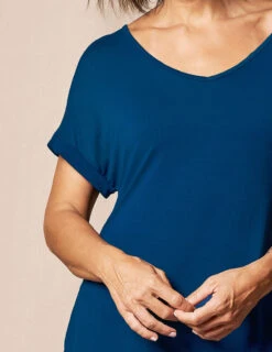 Bamboo Sleep Dress - Atlantic Blue 8 Bamboo Sleep Dress - Atlantic Blue -Sivana Spirit Shop SIVANASPIRIT 08292024 2844 C 6fe6ab5e 3800 427f 9265 ba9fb79460e0