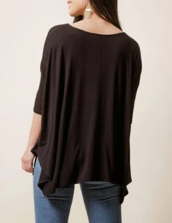 Bamboo Poncho Top -Sivana Spirit Shop SO28 BLA 4