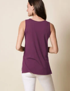 Bamboo / Organic Cotton Boxy Tank -Sivana Spirit Shop TL14 PLU 3