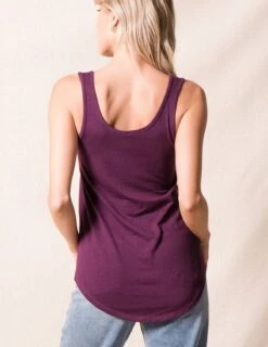 Bamboo / Organic Cotton Hi-Low Tank -Sivana Spirit Shop sivana bamboo hi low tank 31914826170551