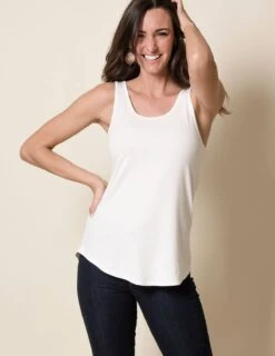 Bamboo / Organic Cotton Hi-Low Tank -Sivana Spirit Shop sivana bamboo hi low tank 32129159069879 1
