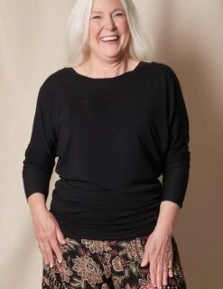 Bamboo/Organic Cotton Long Sleeve Dolman Top -Sivana Spirit Shop sivana bamboo organic cotton long sleeve dolman top 32795060404407