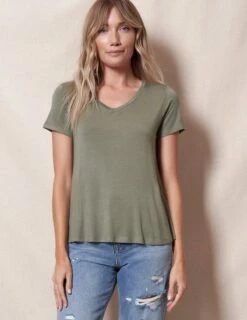 Bamboo V-Neck Tee -Sivana Spirit Shop sivana bamboo v neck tee 31098360398007