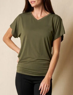 Bamboo Dolman Tunic - Olive -Sivana Spirit Shop sivana01295592 final