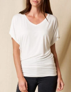 Bamboo Dolman Tunic - Soft White -Sivana Spirit Shop sivana01296477 final