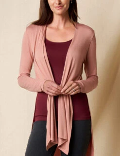 Bamboo Yoga Wrap - Rosewater