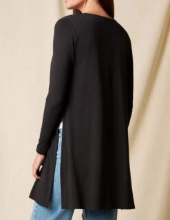 Bamboo Yoga Wrap - Black -Sivana Spirit Shop sivana01296660 final