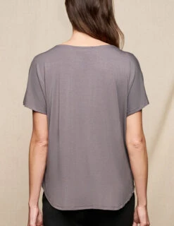 Bamboo Dolman Tee - Grey -Sivana Spirit Shop sivana02131500 final